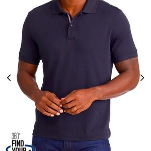 UnTuckIt Men’s black polo